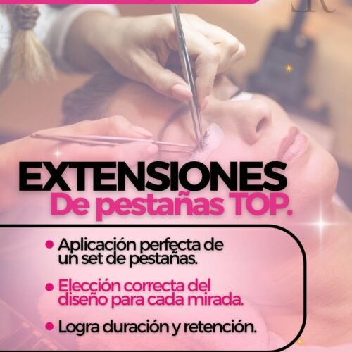 Experta en Extensiones de Pestañas Pelo a Pelo.