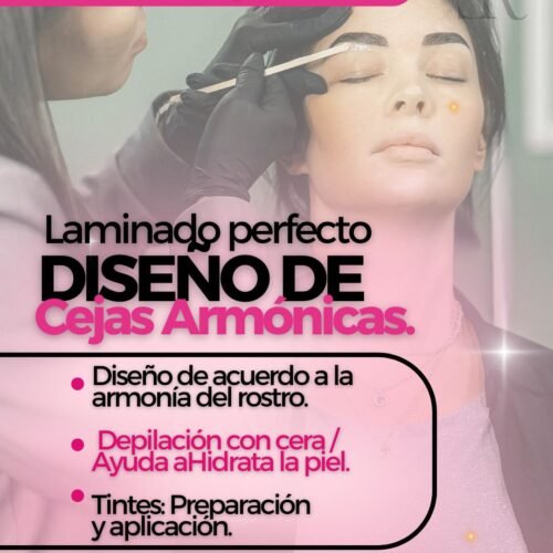Experta en Diseño de Cejas.