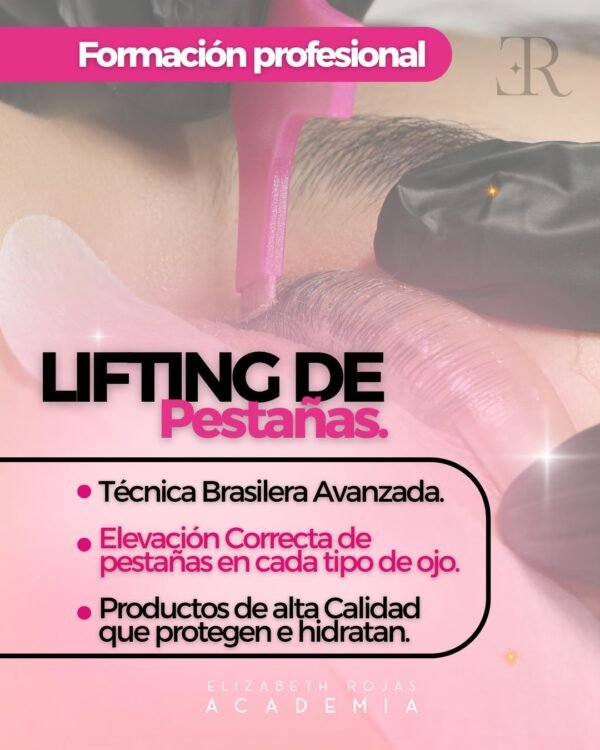 Experta en Lifting de Pestañas.